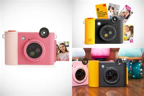 Kodak SMILE+ Instant Print Camera Launches, Has Filter-Changing Lens ...