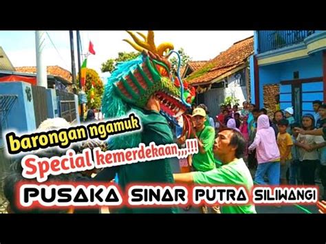 Special Hari Kemerdekaan Barongan Dijadikan Dijalankuda Lumping