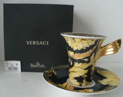 Versace Rosenthal Ikarus Vanity Cup Saucer Brand New Antique Price