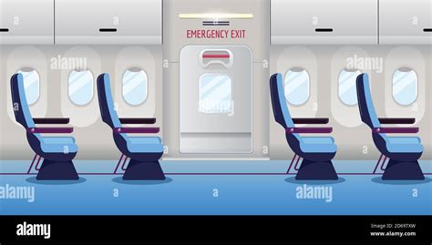 Aircraft Exit Door Stock Vector Images Alamy