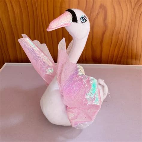 BARBIE SWAN LAKE Princess Odette Plush 5 Soft Toy 2002 MATTEL 9 00