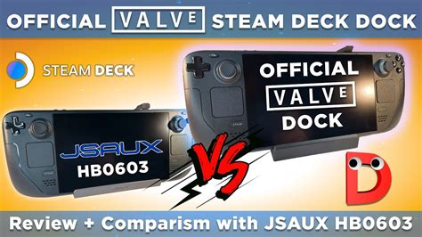 Official Valve Steam Deck Dock Review I Hands On Impressions I