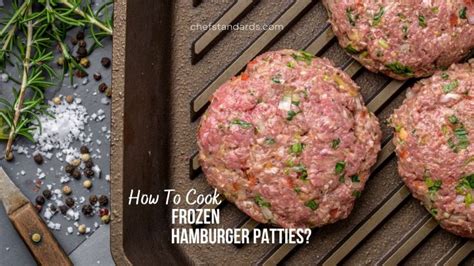 How To Cook Frozen Hamburger Patties? Simple Guideline