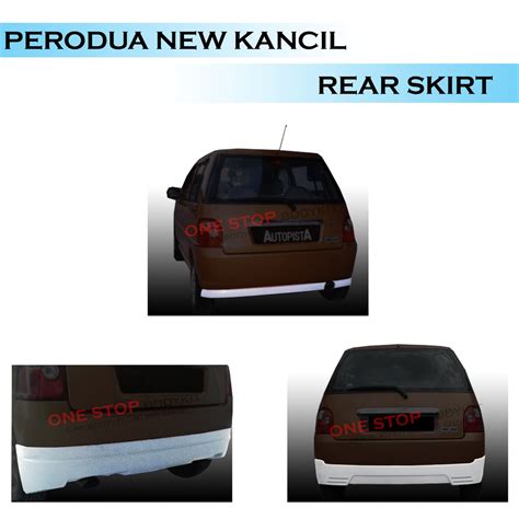 PERODUA KANCIL 850 660 LAMPU BULAT FRONT SKIRT FIBER FIBERGLASS SKIRT