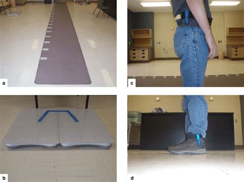 Equipment That Will Be Used To Assess Gait And Balance Performance A