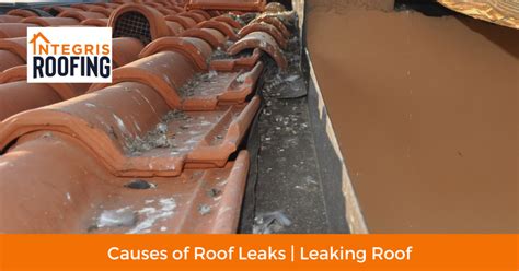 Causes Of Roof Leaks Leaking Roof Integris Roofing