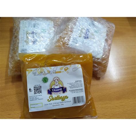 Jual DONNY SARIKAYA 500 GR ISIAN ROTI FILLING SELAI OLESAN TOPPING KUE