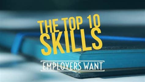 The Top 10 Skills Employers Want Writers Write