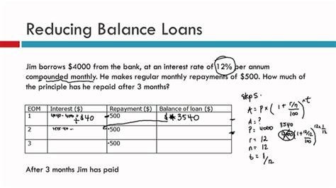 Reducing Balance Method Formula For Loan Dollar Keg