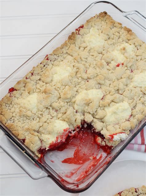 Strawberry Cheesecake Dump Cake Love And Marriage