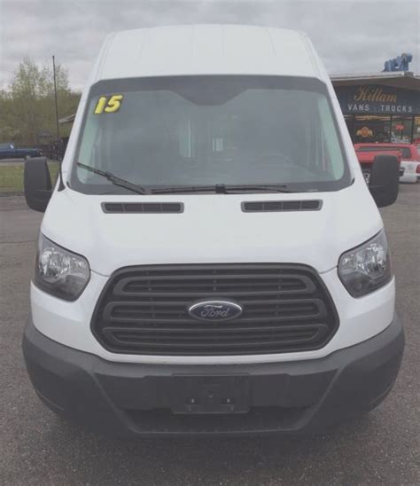 2015 Ford T250 Transit Cargo Van Long Wheel Base High Roof Extended Length 1ftyr3xm2fka75511