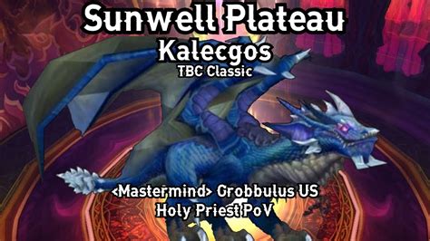 Kalecgos Sunwell Plateau World Of Warcraft Classic Tbc Holy