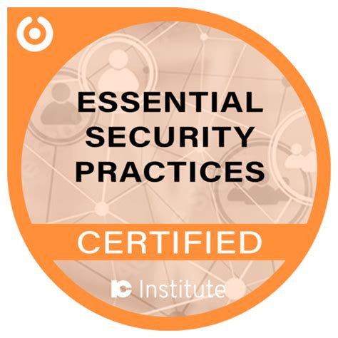 Essential Security Practices Credly