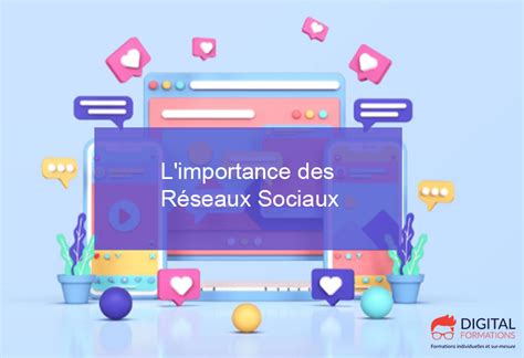 L importance des Réseaux Sociaux dans le monde aujourd hui Digital