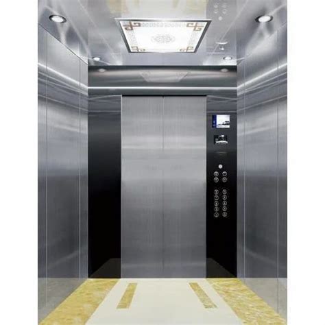 Stainless Steel Antiq Automatic Passenger Elevator Max Persons