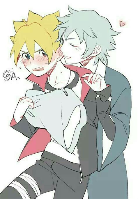 Pin En Mitsuki X Boruto