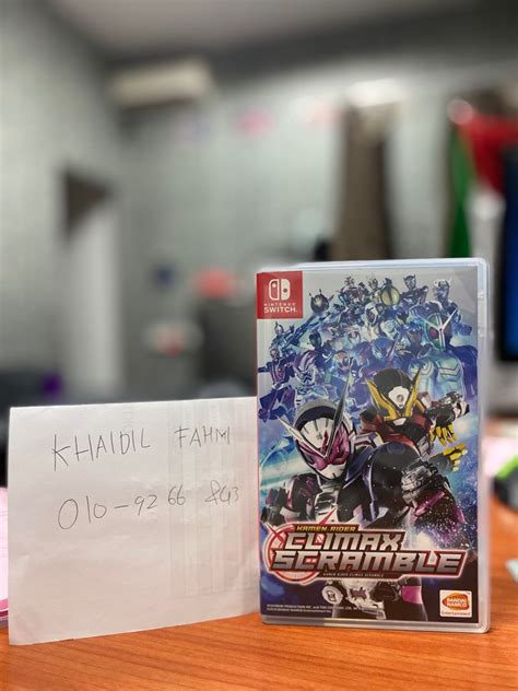 Kamen Rider Climax Scramble Eng Video Gaming Video Games