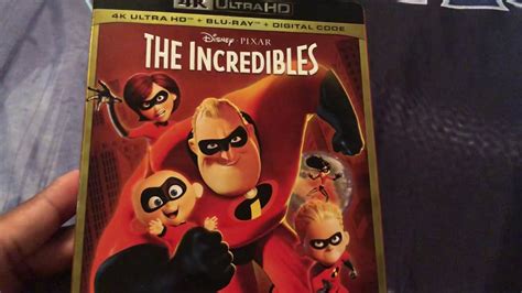 The Incredibles K Blu Ray Unboxing Youtube