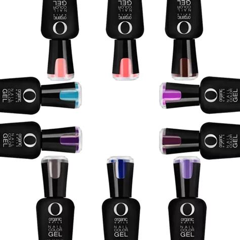 Color Gel Esmalte Uñas 7 5ml Tonos Temp Color Organic Nails MercadoLibre