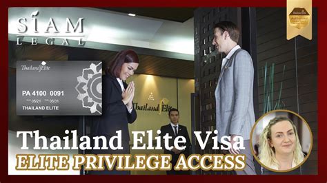 Thailand Elite Visa Elite Privilege Access Membership Youtube