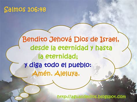 Compartamos La Palabra De Elohim Bendito Jehov Dios De Israel