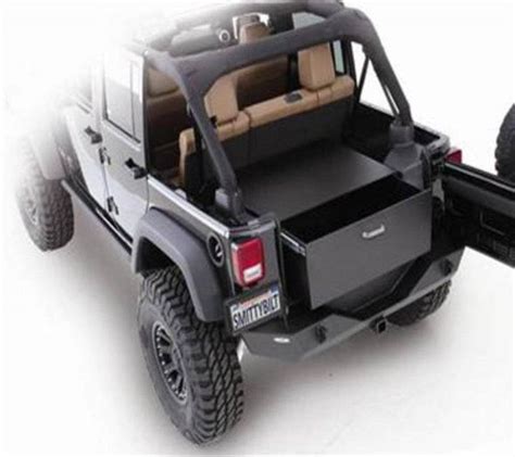 Smittybilt 2007 2018 Jeep Wrangler JK 2 And 4 Door Security Storage