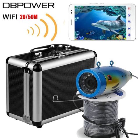 New 20M 50M WIFI Wireless Underwater Fishing Camera 1000TVL 2 4G Video