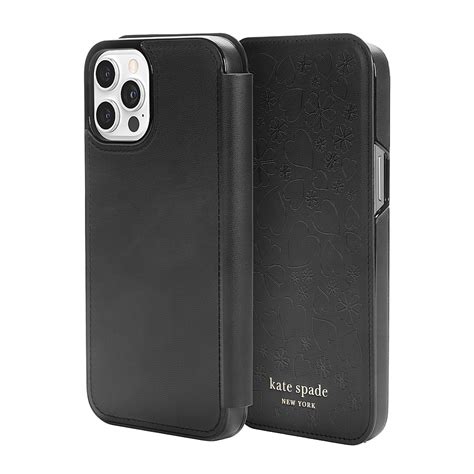 Best Buy Kate Spade New York Folio Case For Apple® Iphone® 12 Pro Max Ksiph 170 Chblk