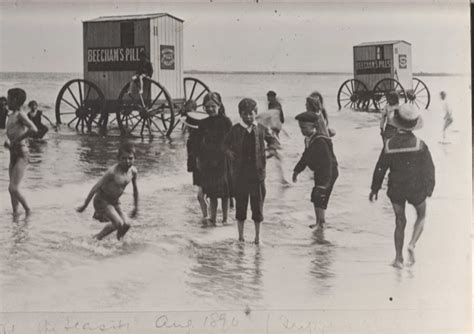 Whizzpast Victorian Beach Life Photos Of 19th Century Bathing