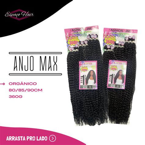 Cabelo Cacheado Anjo Max Fashion Line Org Nico Shopee Brasil