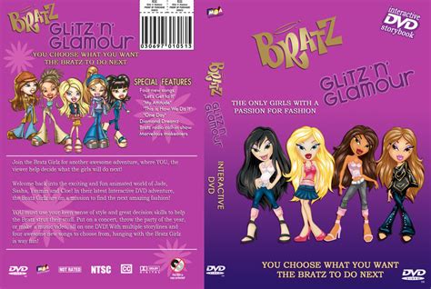 Bratz Glitz N Glamour Tv Dvd Custom Covers 669bratzglitznglamour