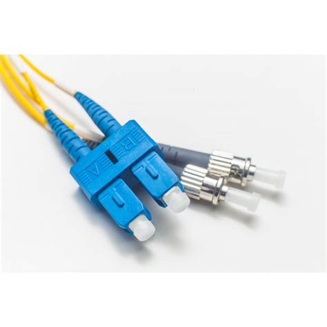 Os2 Sc St Plenum Duplex Fiber Patch Cables 9125 Singlemode Jumpers