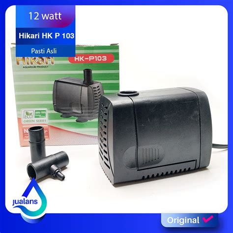 Jual HIKARI HK P 103 Pompa Air Celup Aquarium Kolam Low Watt Shopee