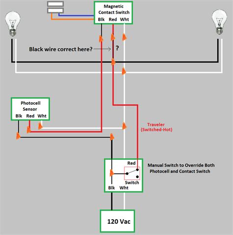 Installation Wire Photocell Diagram