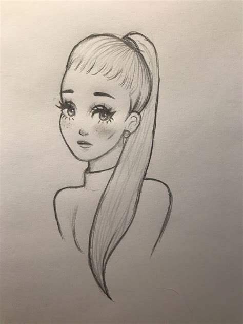 Ariana grote tekening - #ariana #Tekening #grande - #ariana #grande # ...