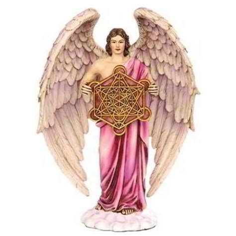 Metatron Archangel Hand Painted Color Christian Art Statue