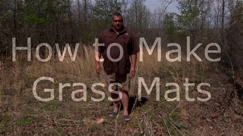 How To Make A Grass Mat Youtube