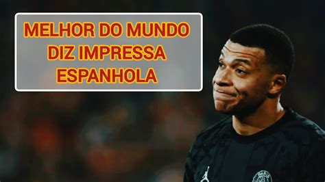 Vinicius Jr perde o protagonismo Jornal de Madri rende se a Mbappé