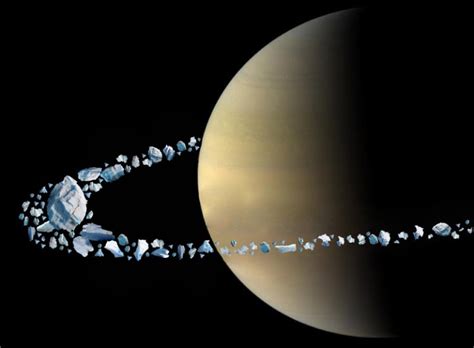 Long Lost Moon Could Explain How Saturn Got Its Rings Shstrendz