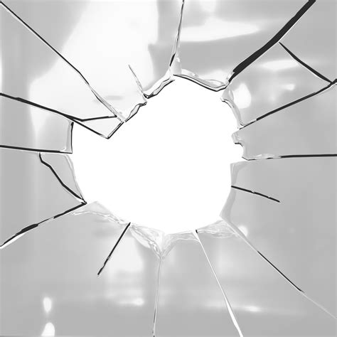 🥇 Image Of Crack Hole Png Broken Overlay Close Up Glass 【free Photo