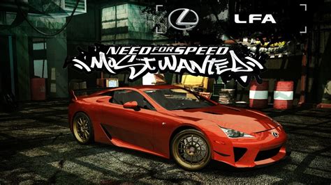 Nfs Most Wanted Redux Mod Lexus Lfa Junkman Tuning P Fps