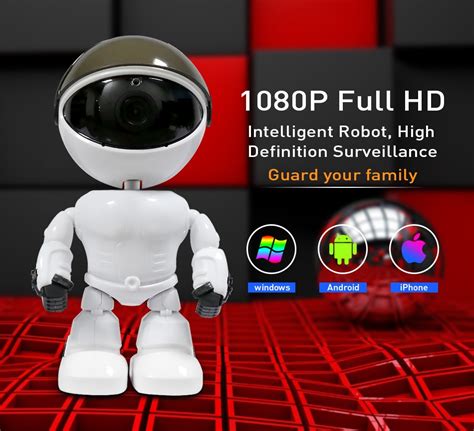 2MP HD Wireless Robot Baby Monitor