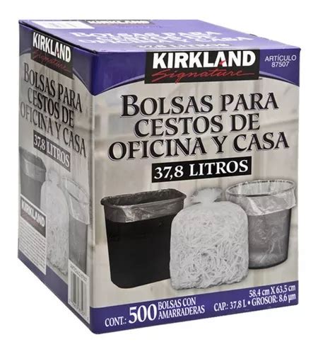 Kirkland Signature Bolsas Para Cestos De Pl Stico Para Casa