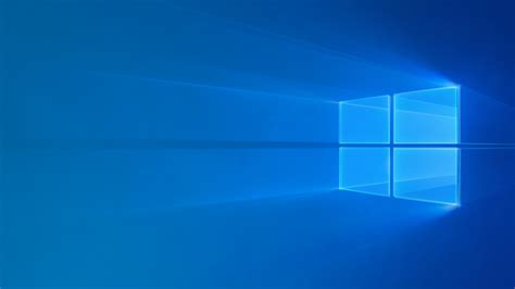 Windows 10 Wallpaper 4K, Windows logo, Glossy