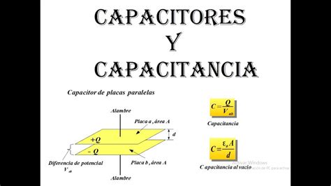 Clase Capacitores Y Capacitancia Youtube