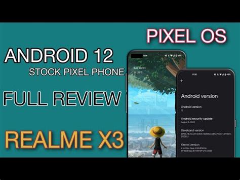 PIXEL OS For Realme X3 SZ Turn Your Device Into Pixel Phone YouTube