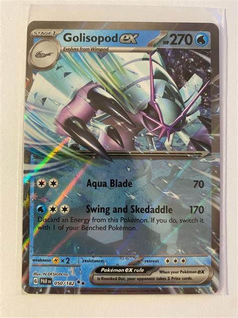 Pokemon Golisopod EX 050 182 Paradox Rift EN Kaufen Auf Ricardo