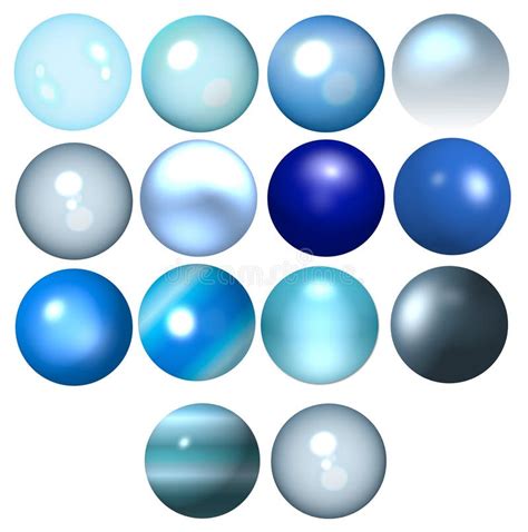 Light Blue Glass Sphere Stock Illustration Illustration Of Idea 4384550