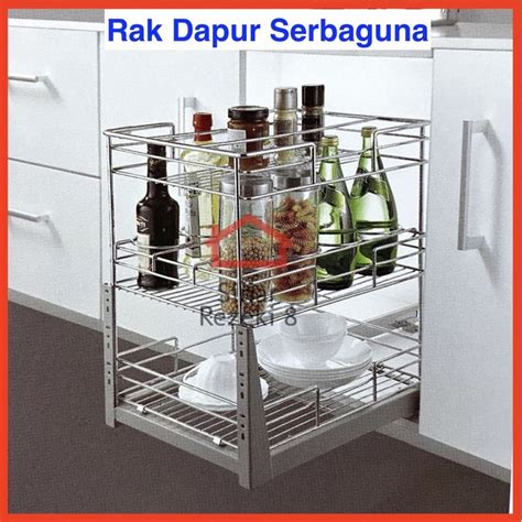 Jual Rak Botol Rak Tarik Dapur Vitco Sc 29022F Serbaguna Bumbu Botol