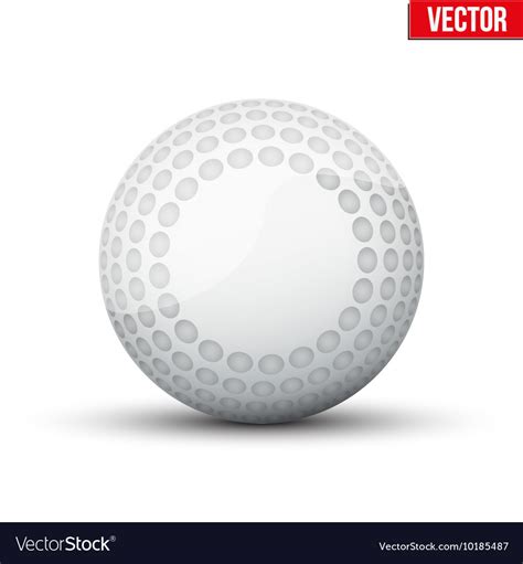 Hockey Ball Vector